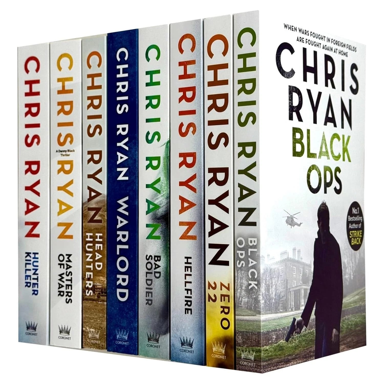 Danny Black Series by Chris Ryan 8 Books Set - Fiction - Paperback - Lets Buy Books