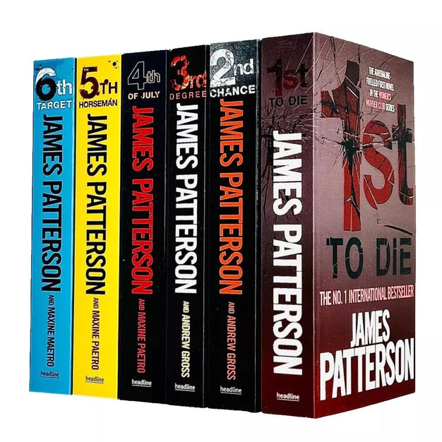 James Patterson Women's Murder Club Series 1 Collection ( Books 1 To 6 ) Paperback - Lets Buy Books