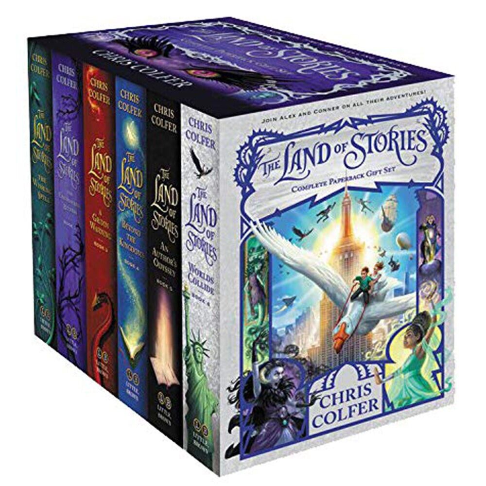 The Land of Stories Complete Gift Box Set 6 Books Collection by Chris Colfer - Lets Buy Books