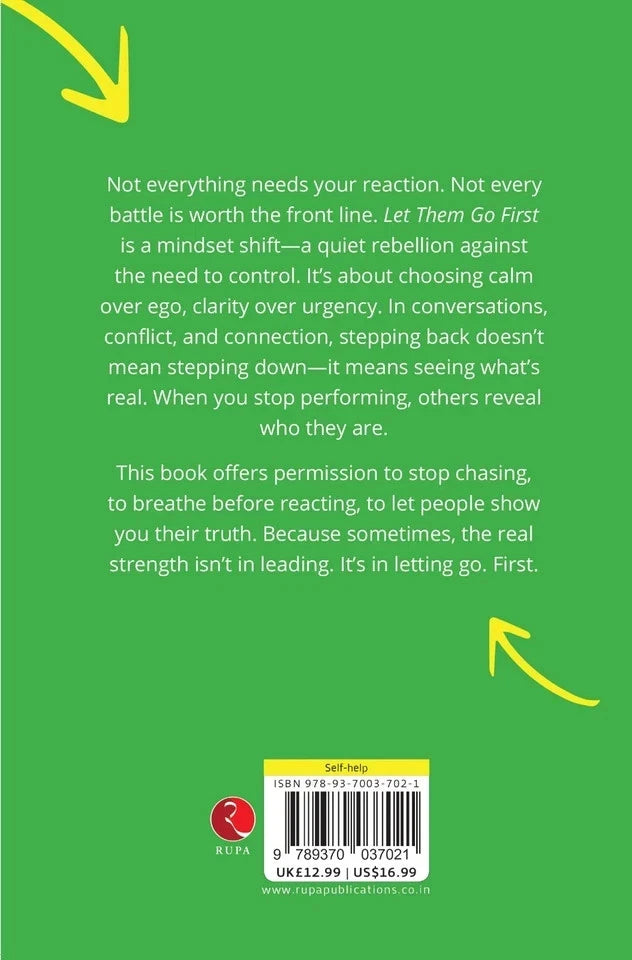 Let Them Go First by Sasha Quinn - Non Fiction - Paperback - Lets Buy Books