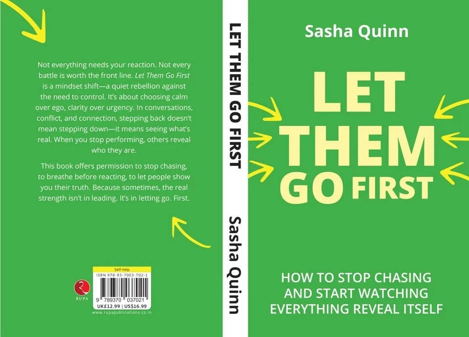 Let Them Go First by Sasha Quinn - Non Fiction - Paperback - Lets Buy Books
