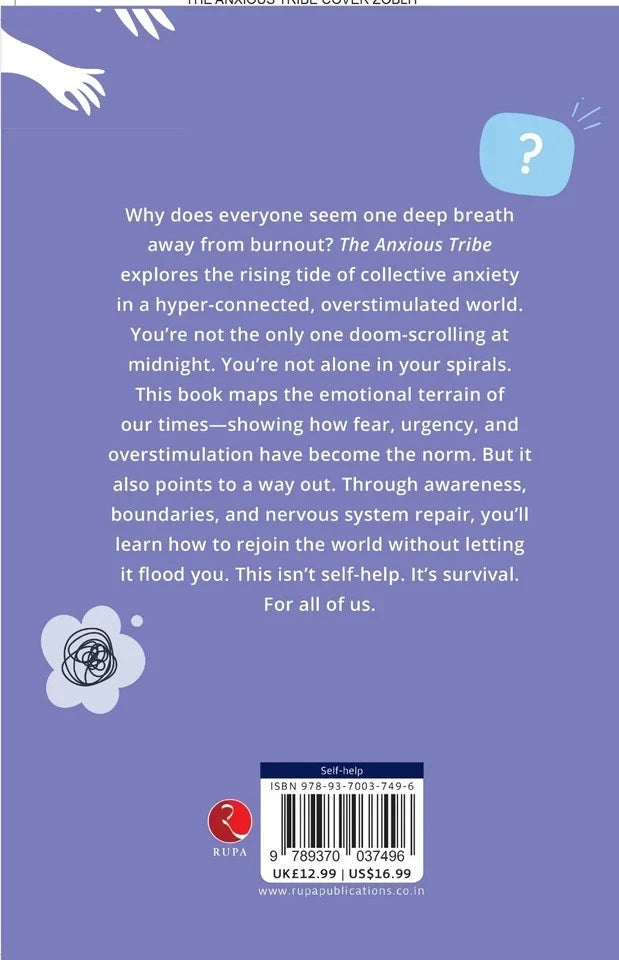 The Anxious Tribe: You're Not Broken - Non Fiction - Paperback - Lets Buy Books