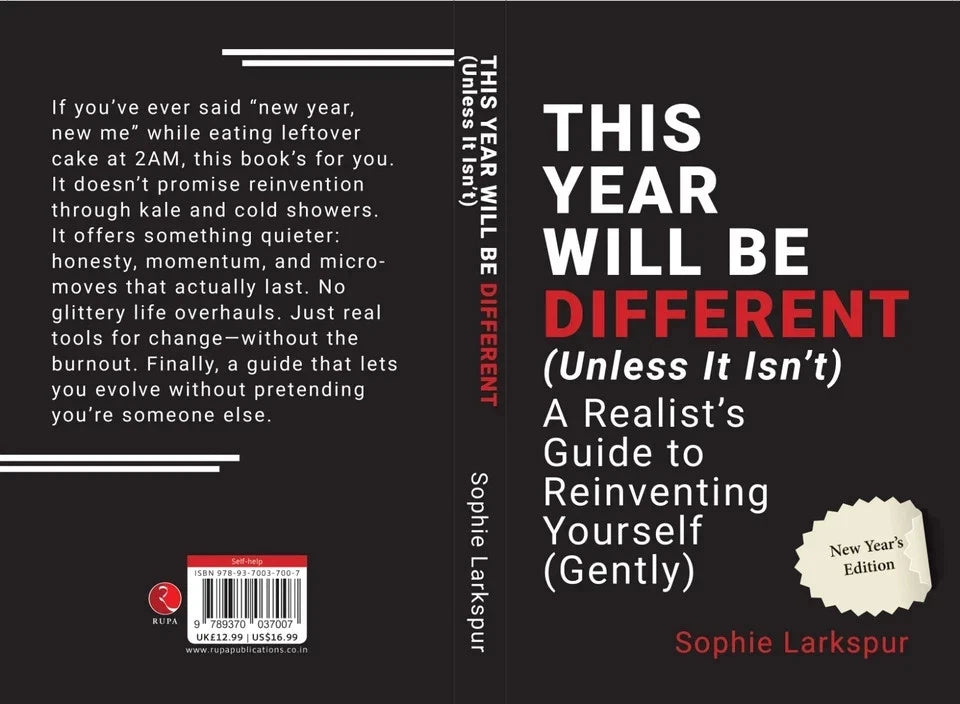 This Year Will Be Different by Sophie Larkspur - Non Fiction - Paperback - Lets Buy Books