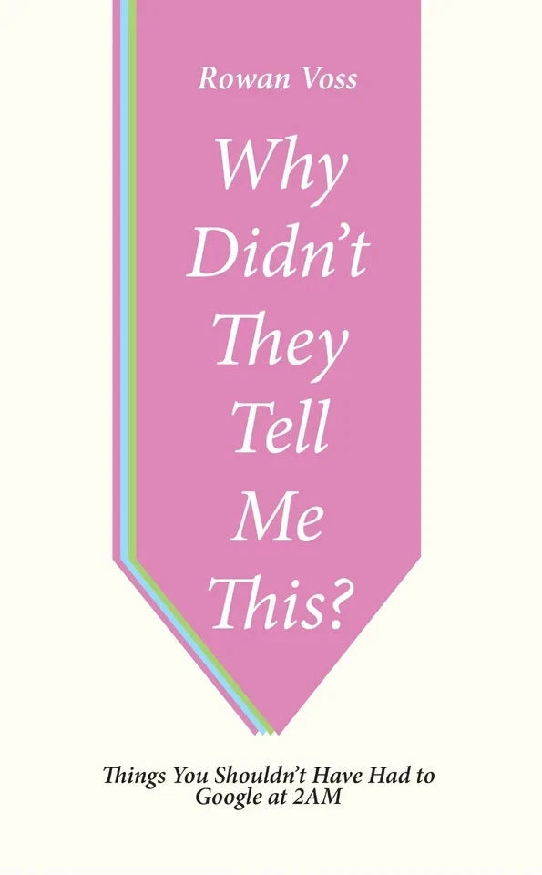 Why Didn't They Tell Me This?: Things You Shouldn't Have Had to Google at 2AM by Rowan Voss - Non Fiction - Paperback - Lets Buy Books