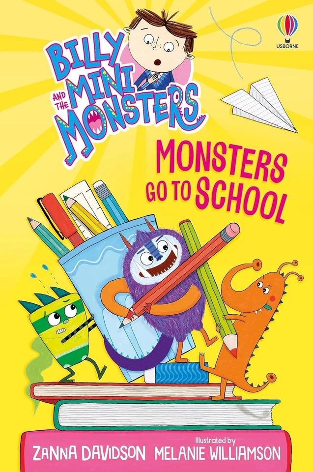 Billy and the Mini Monsters Series Books 1-6 Collection Set by Zanna Davidson Paperback - Lets Buy Books