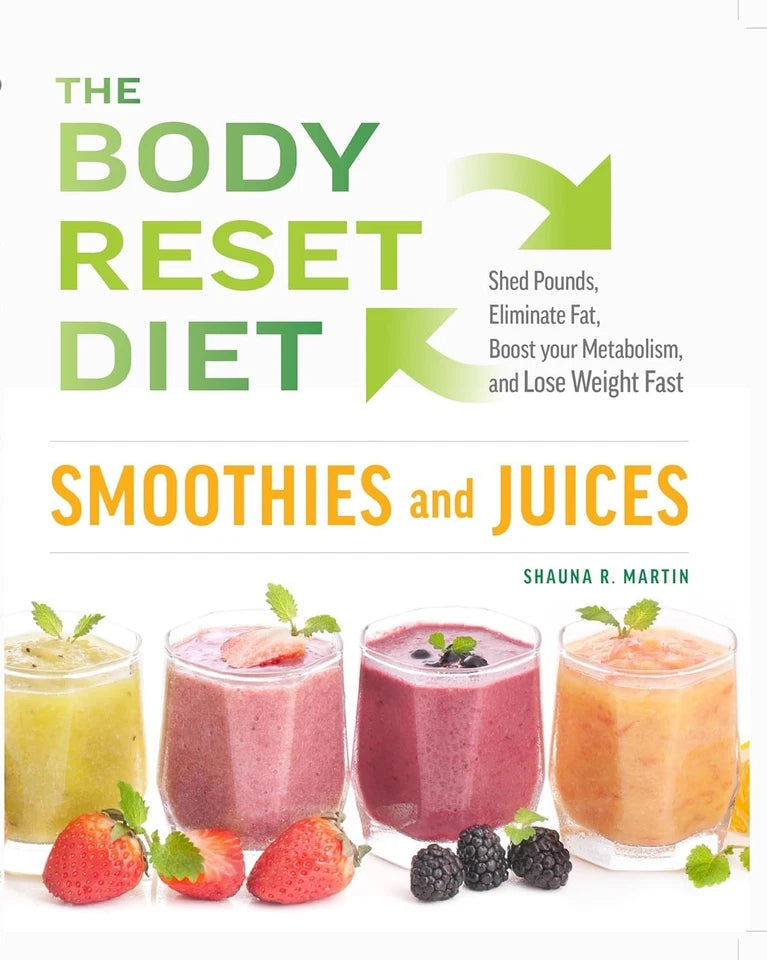 The Body Reset Diet Smoothies and Juices, The Smoothie Recipe Book 2 Books Collection Set - Lets Buy Books