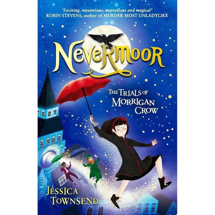 Jessica Townsend Morrigan Crow Series Collection 4 Books Set Nevermoor, Hollowpox, Silverborn (HB) - Lets Buy Books