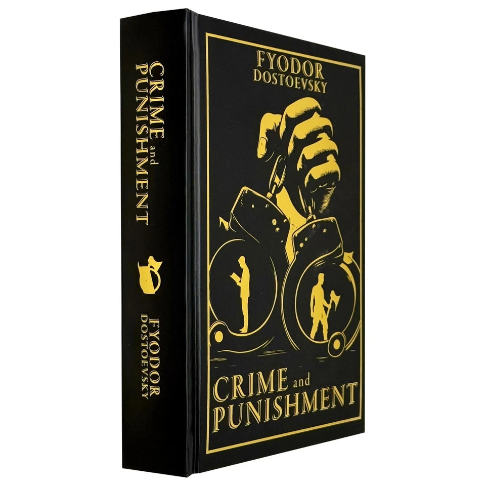 Crime and Punishment Deluxe Gift Book by Fyodor Dostoevsky - Fiction - Hardback - Lets Buy Books