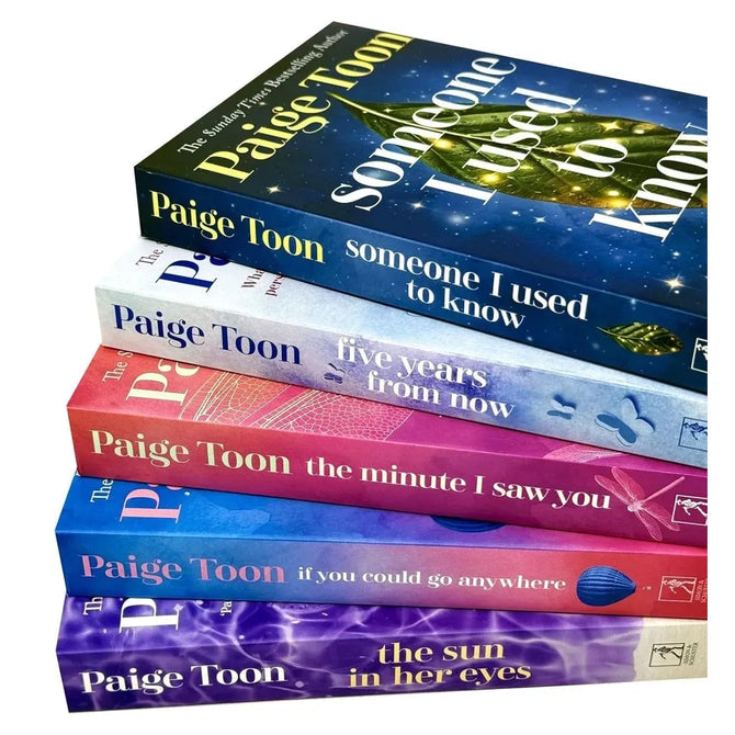 Paige Toon 5 Books Collection Set (Someone I Used to Know, The Minute I Saw You, The Sun in Her Eyes, Five Years From Now & If You Could Go Anywhere) - Lets Buy Books