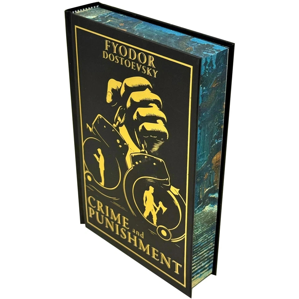 Crime and Punishment Deluxe Gift Book by Fyodor Dostoevsky - Fiction - Hardback - Lets Buy Books
