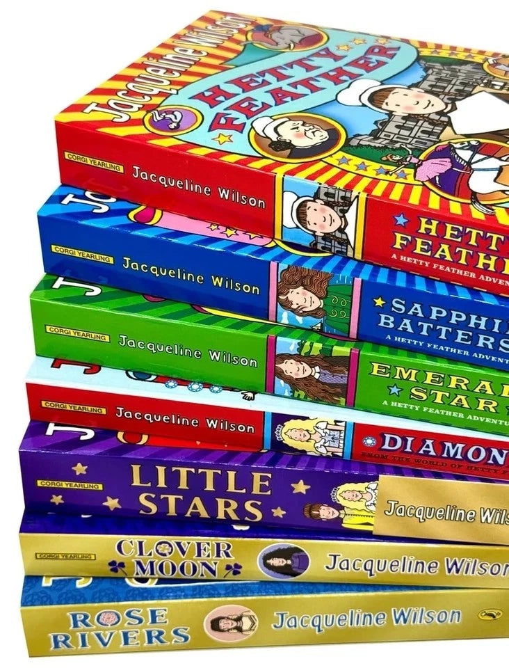 Jacqueline Wilson By Jacqueline Wilson 7 Books Set - Fiction - Paperback - Lets Buy Books