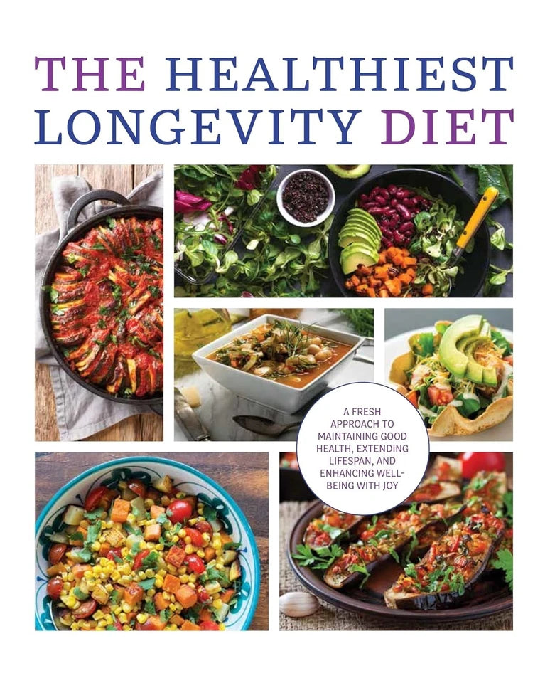 The Healthiest Longevity Diet, Ultra Low Cholesterol Recipe, The Rapid 800 Cookbook 3 Books Collection Set - Lets Buy Books