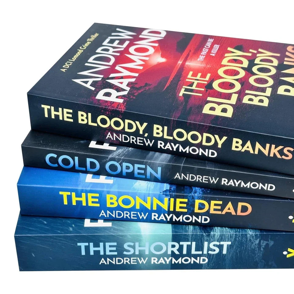 DCI Lomond Crime Thrillers Series 4 Books Set by Andrew Raymond by Andrew Raymond