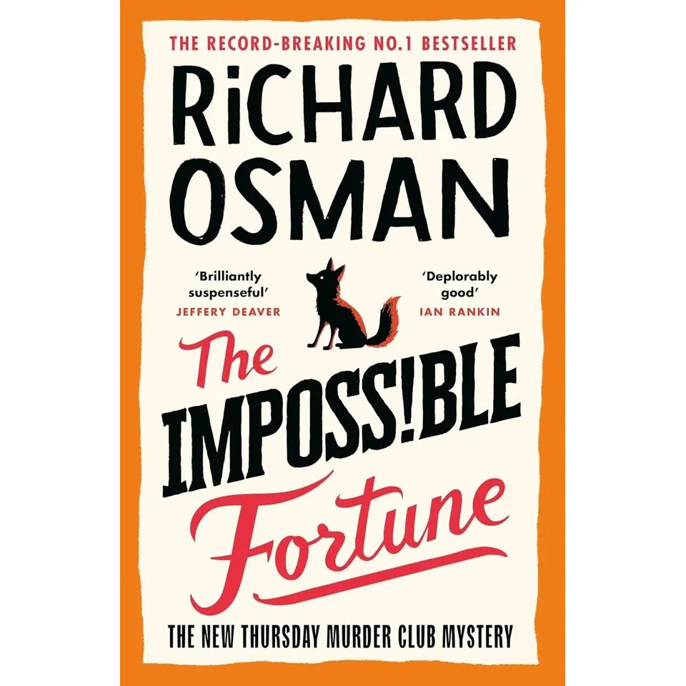 Thursday Murder Club Series 5 Books Collection Set by Richard Osman( Thursday Murder Club , Man Who Died Twice, Bullet That Missed , Last Devil To Die , Impossible Fortune) by Lets Buy Books
