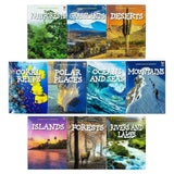 Childrens Introduction to Geography for Beginners 10 Book Collection Set (Coral Reefs, Deserts) - Lets Buy Books