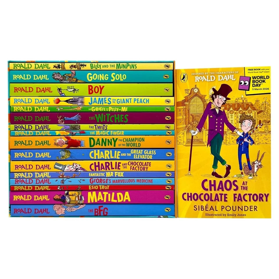 Dahl Collection by Roald Dahl 16 Books Collection Box Set - Ages 5+ - Paperback - Lets Buy Books