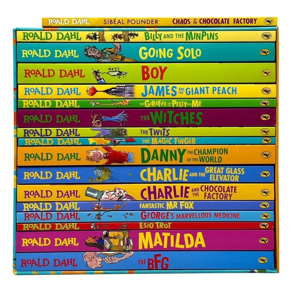 Dahl Collection by Roald Dahl 16 Books Collection Box Set - Ages 5+ - Paperback - Lets Buy Books