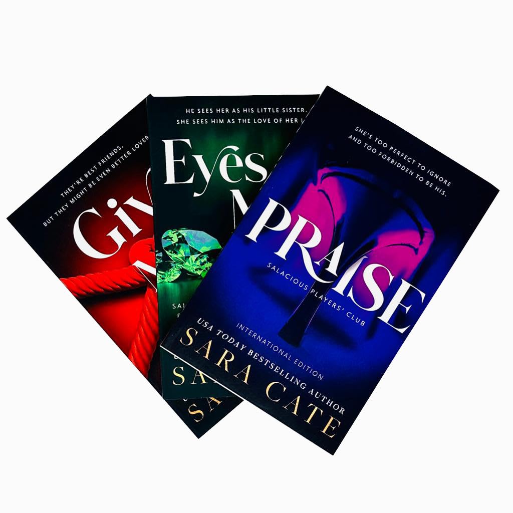 Salacious Players Club 3 Books Collection Set by Sara Cate - Back Cover Blurbs
