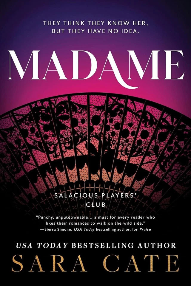 Salacious Players' Club series paperback books by Sara Cate including Praise and Eyes on Me