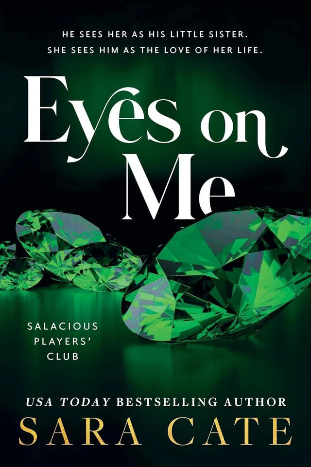 Close up of Salacious Players' Club paperback spines by Sara Cate 6 book romance set