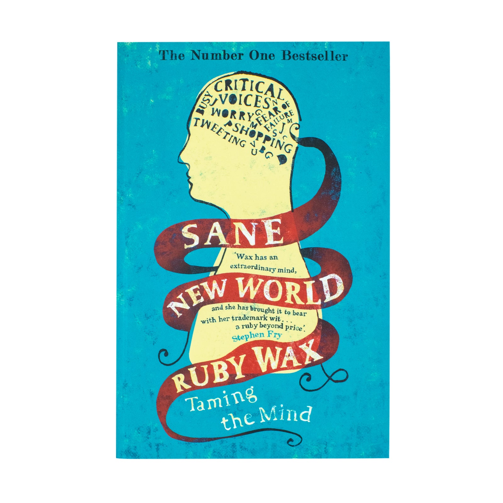 Sane New World: Taming the Mind by Ruby Wax - New Paperback mindfulness and mental health self-help book