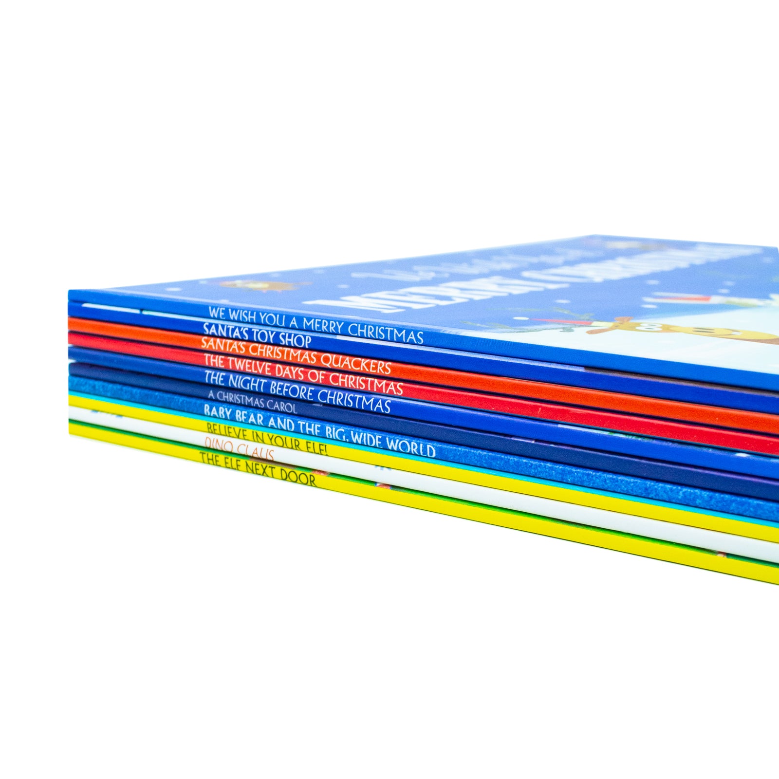 Santa's Big Pack of Christmas Stories 10 Book Collection Set - Santa's Christmas Quackers paperback book