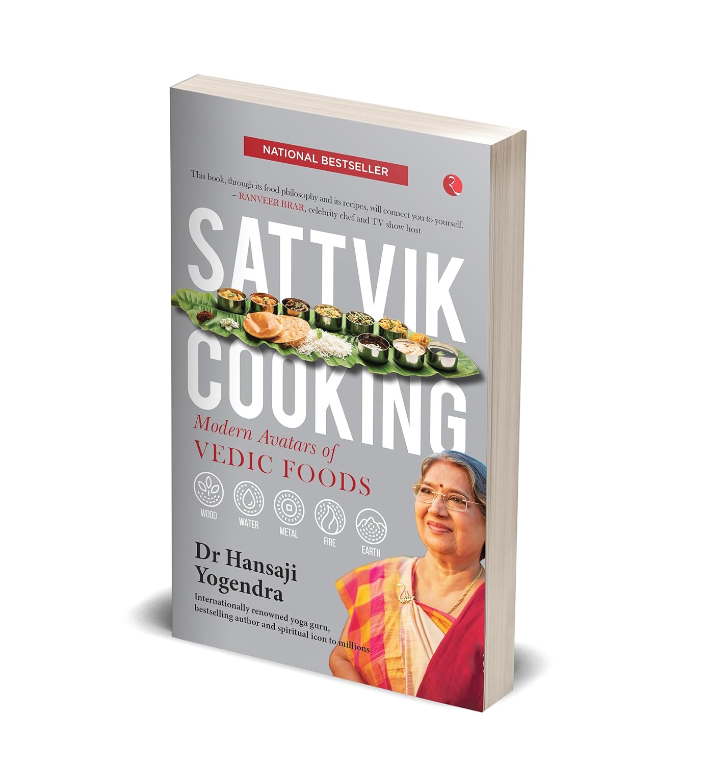 Sattvik Cooking: Modern Avatars of Vedic Foods - inside detail of Vedic cookbook by Hansaji J. Yogendra