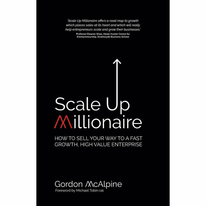 Scale Up Millionaire paperback cover - business growth and sales strategy book
