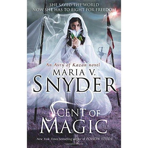 Scent of Magic by Maria V. Snyder - The Healer Series Book 2 - YA Fantasy Paperback front cover