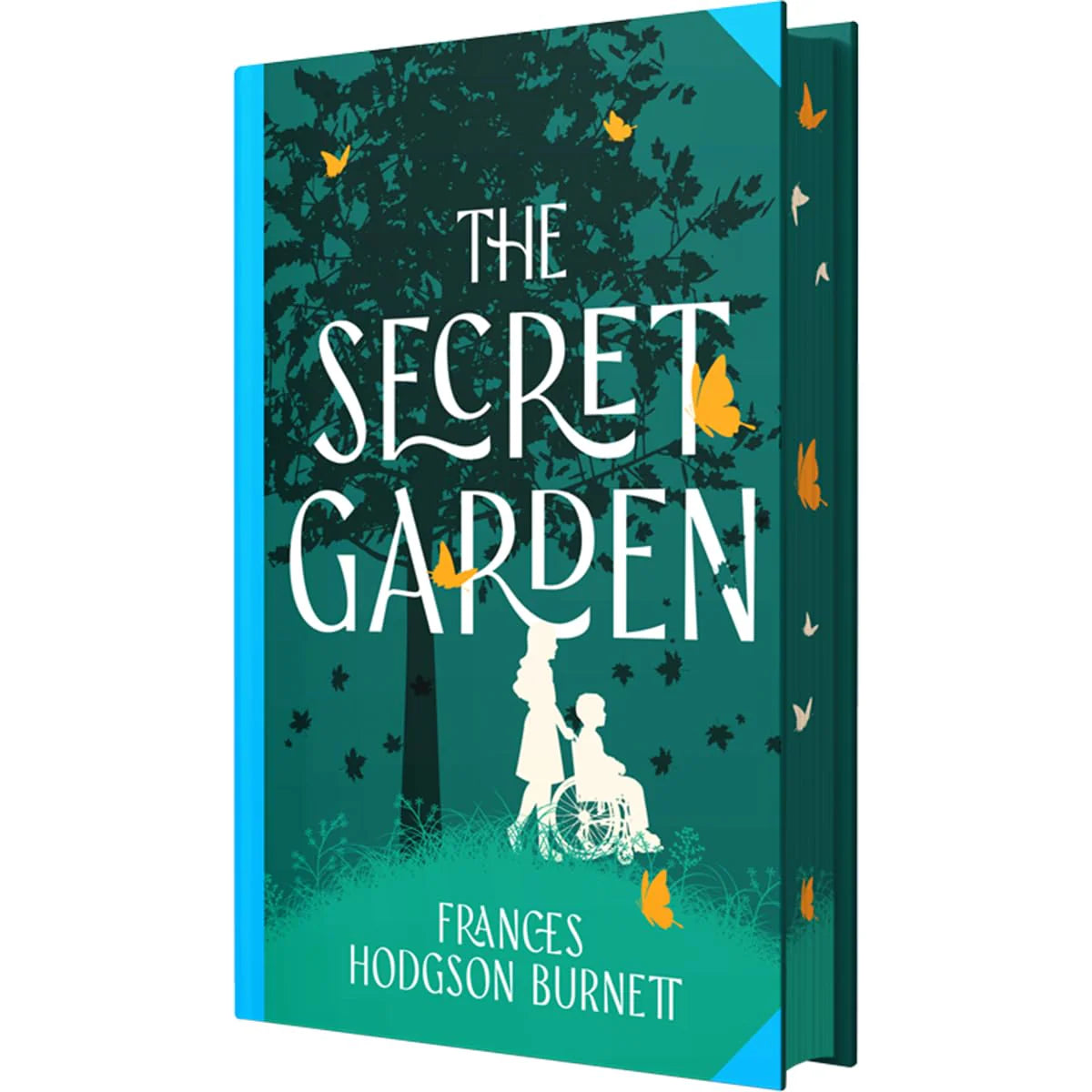 The Secret Garden by Frances Hodgson Burnett - deluxe sprayed edge hardback edition, front cover
