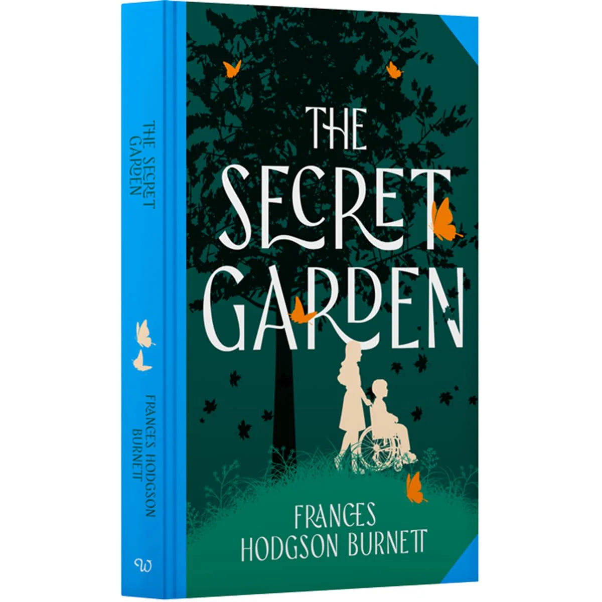 The Secret Garden by Frances Hodgson Burnett - hardback classic novel showing sprayed page edges
