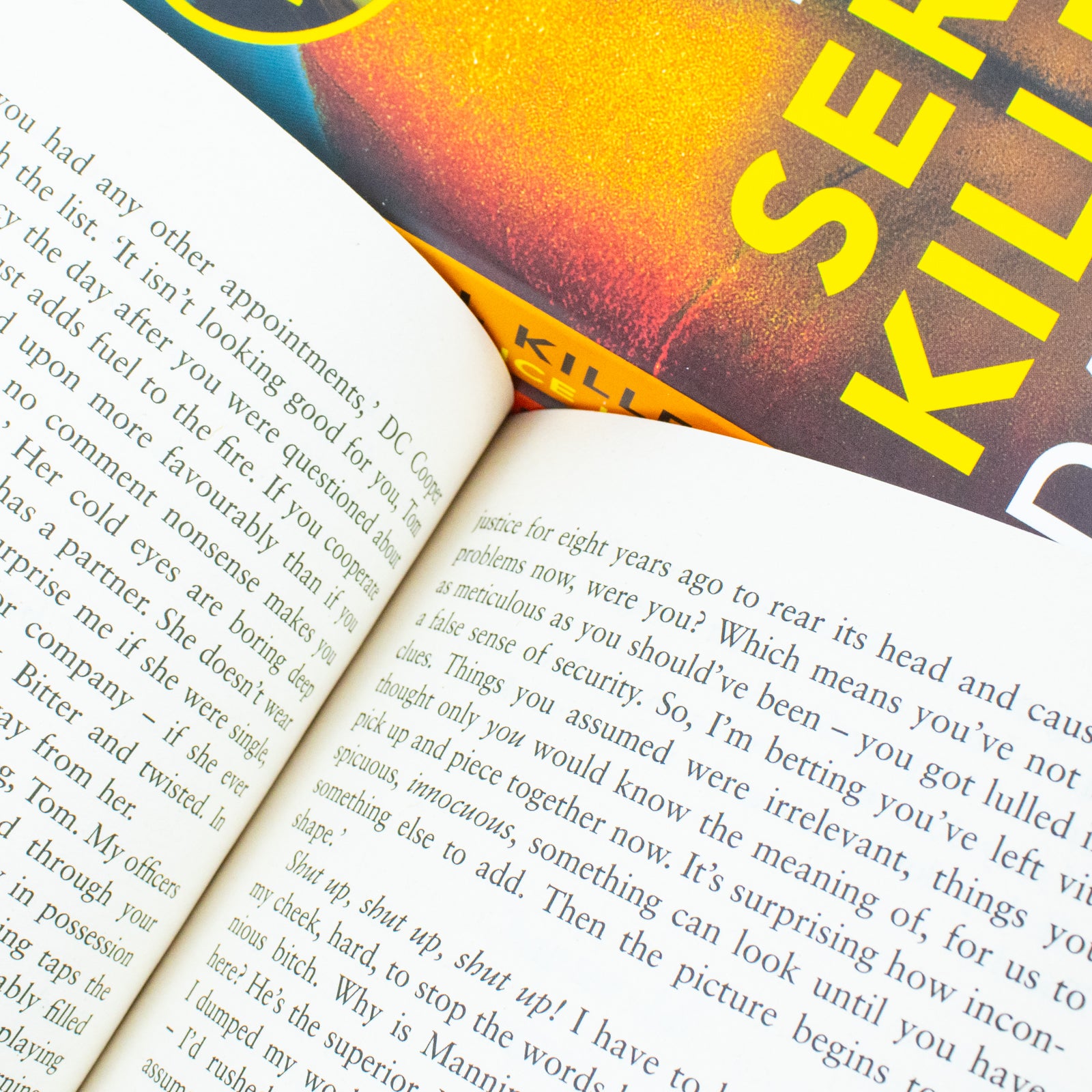 The Serial Killer Series 3 Books Collection Set by Alice Hunter - back cover blurb detail paperback