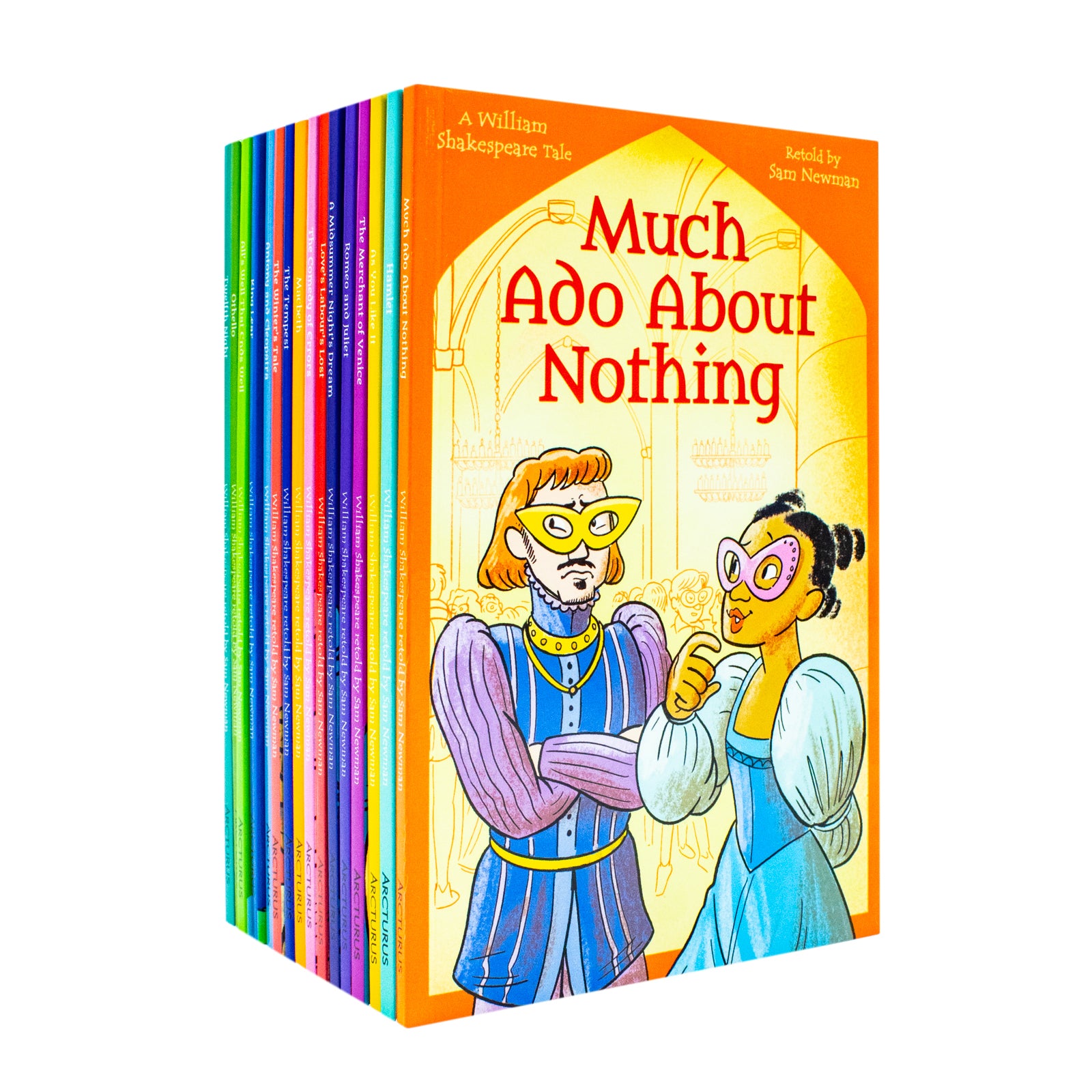 Shakespeare's Tales Retold for Children 16 Book Paperback Box Set - full collection of titles