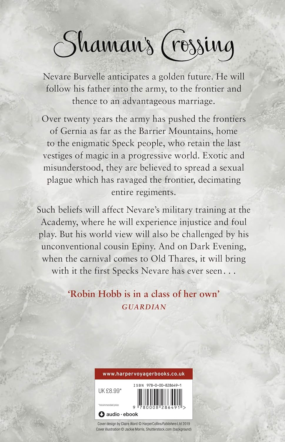 Shaman's Crossing by Robin Hobb - The Soldier Son Trilogy Book 1 - Full paperback book image