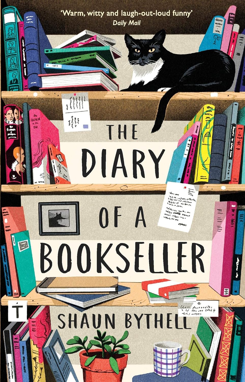 Shaun Bythell 3 Book Collection covers - Diary of a Bookseller, Seven Kinds of People You Find in Bookshops and Remainders of the Day