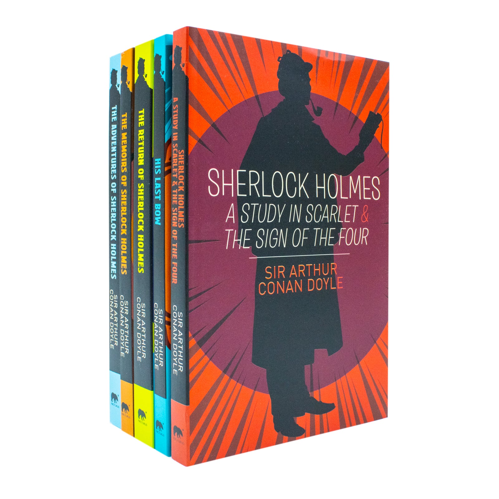 Sherlock Holmes 5-Book Boxed Set - individual paperback volumes by Arthur Conan Doyle