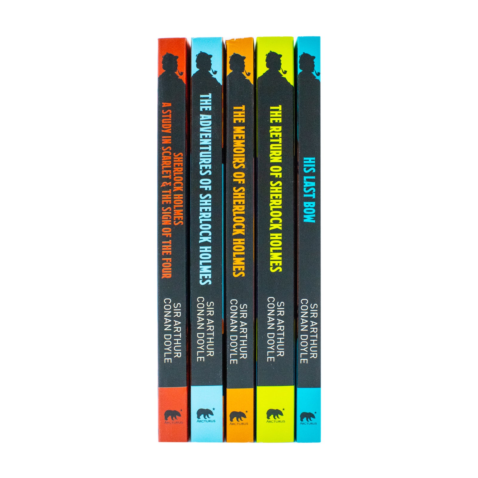 Sherlock Holmes His Greatest Cases boxed set - Memoirs of Sherlock Holmes and Return of Sherlock Holmes covers