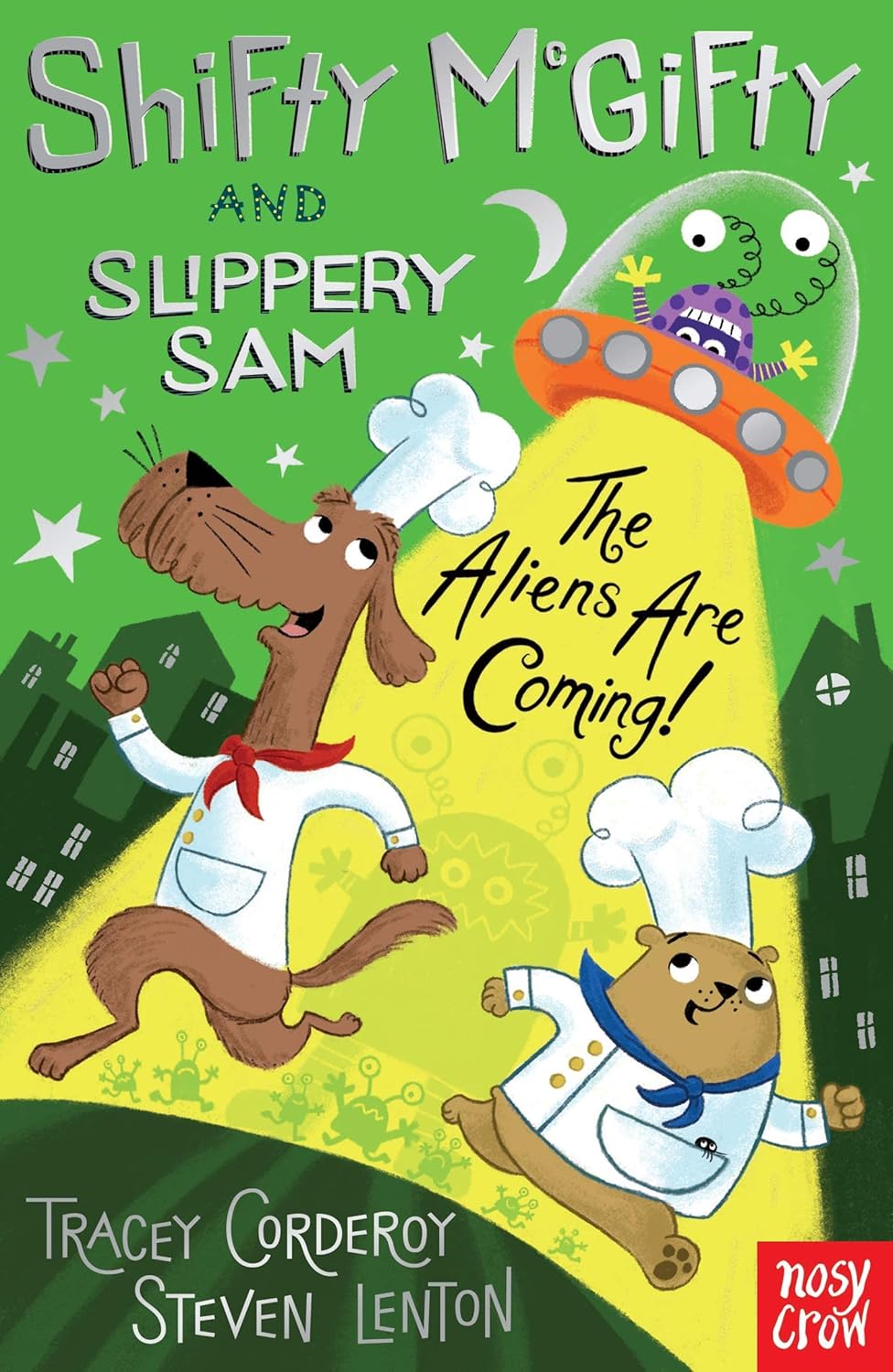 Shifty McGifty and Slippery Sam: Up, Up and Away! paperback book cover - Ages 5-7