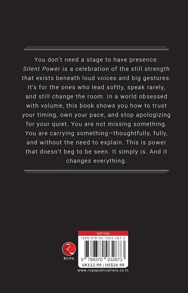 Silent Power by Ren Hayashi paperback spine and edge detail - new non fiction leadership book