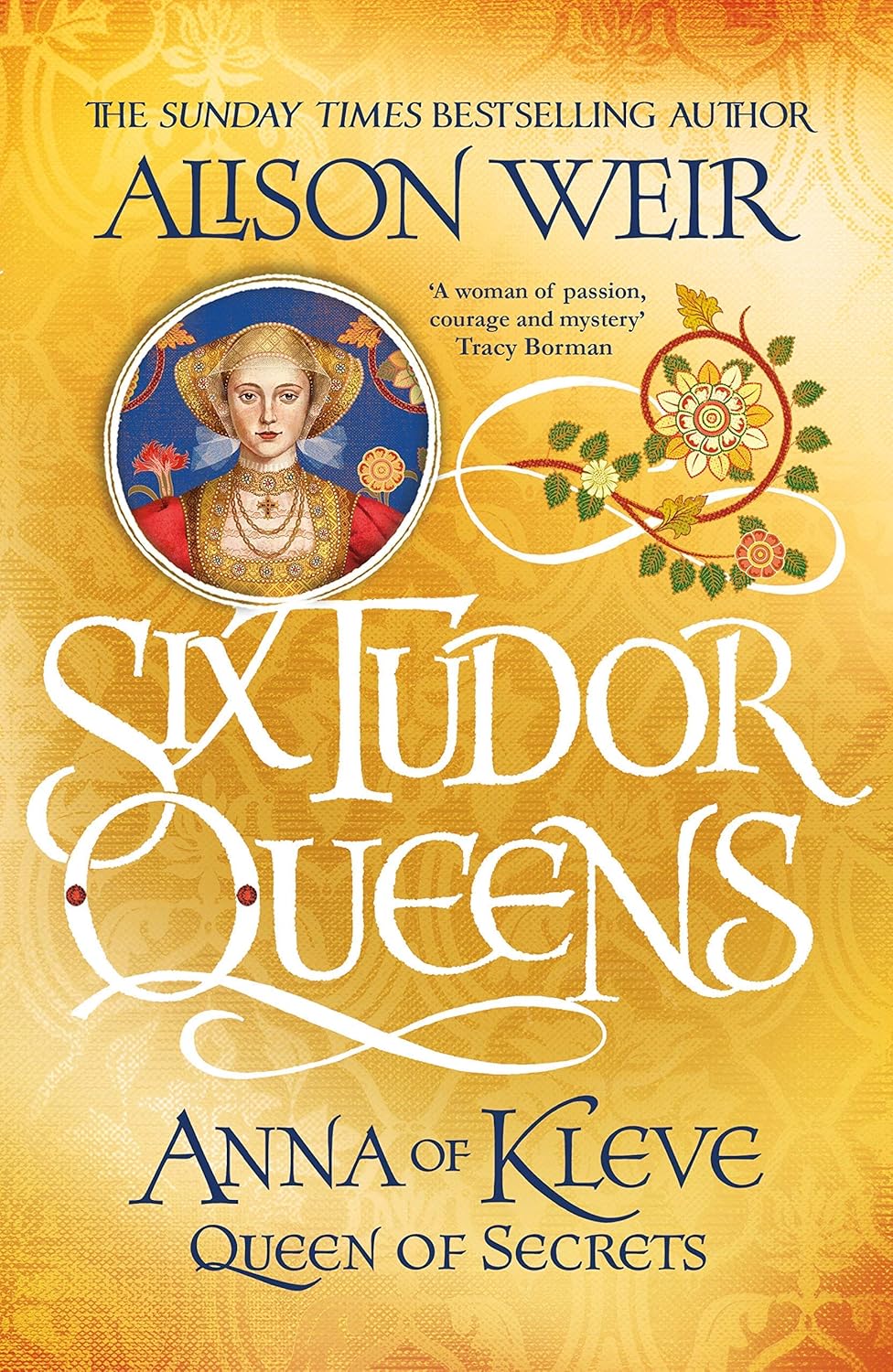 Six Tudor Queens 5 Book Set by Alison Weir - historical fiction paperback spines