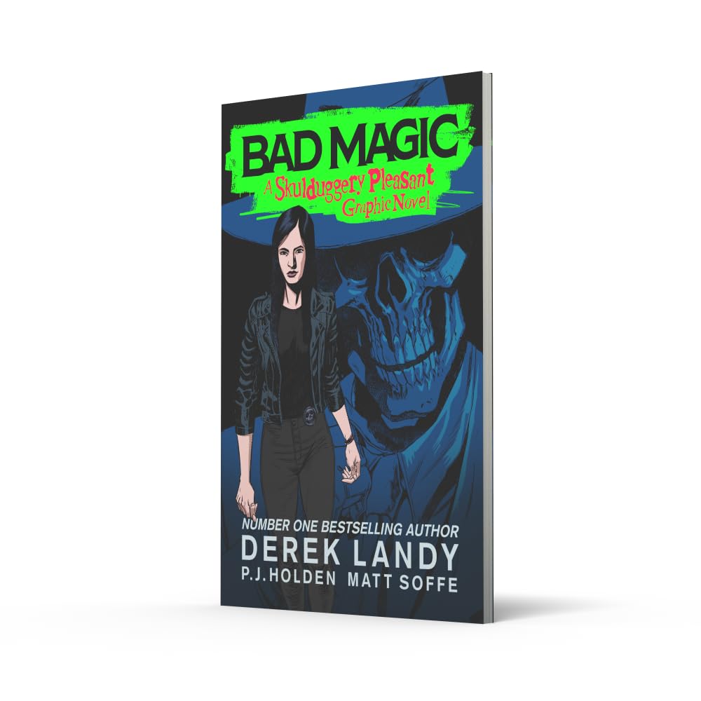 Bad Magic Skulduggery Pleasant graphic novel full-colour interior artwork sample
