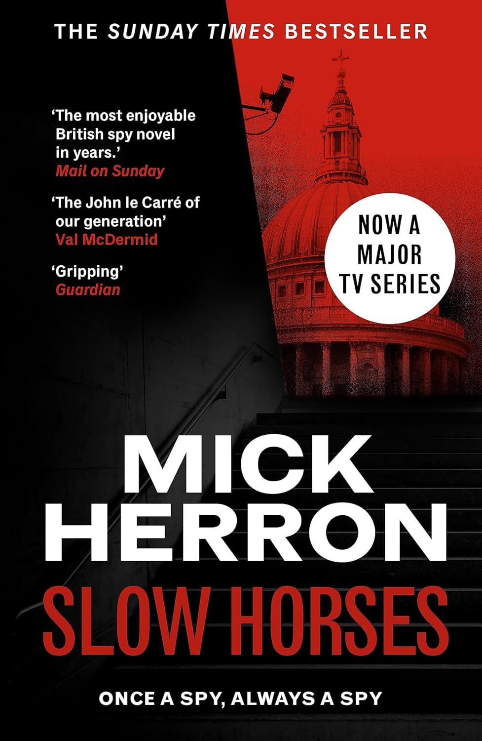 Full display of Slough House 9 book hardback collection set by Mick Herron