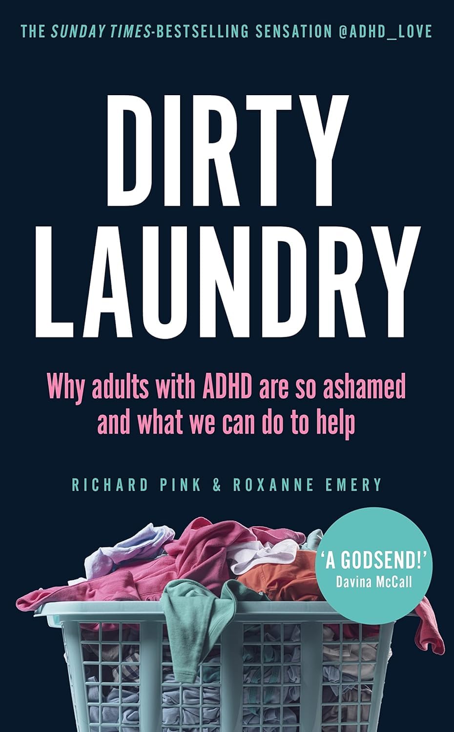 Small Talk 10 ADHD Lies and Dirty Laundry paperback book set by Richard Pink and Roxanne Pink - close up detail