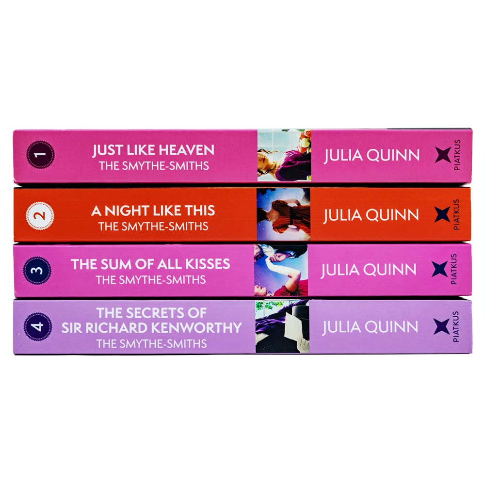Julia Quinn Regency romance 4 book paperback set - Smythe-Smith Quartet collection