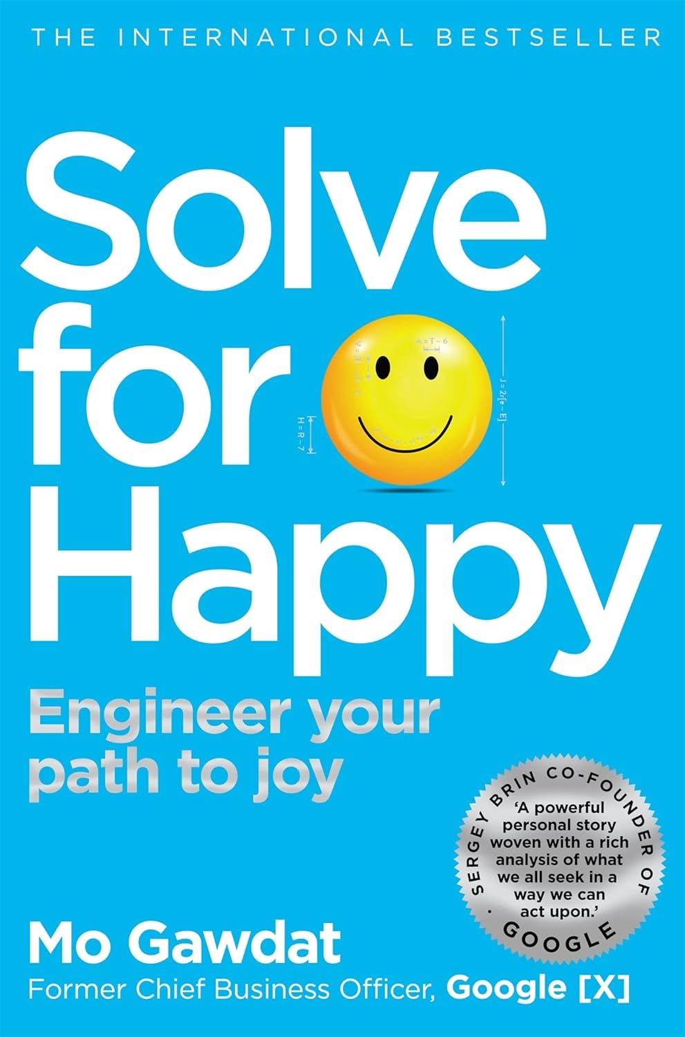 Solve for Happy by Mo Gawdat and The Happiness Trap paperback books from the wellbeing collection set