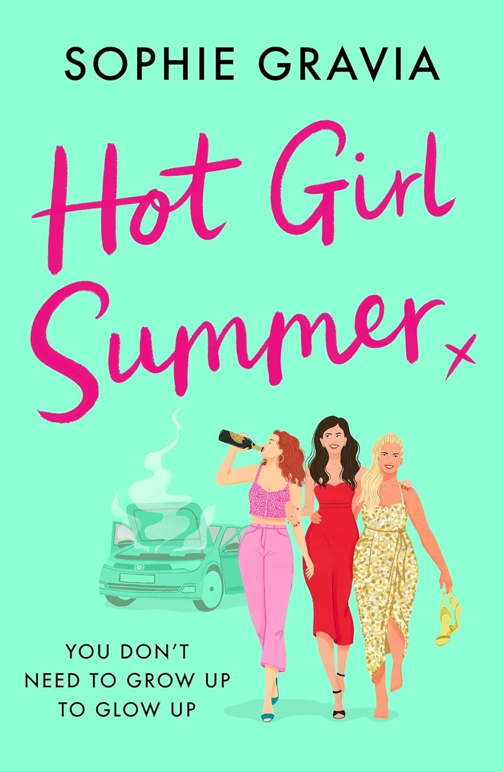 Sophie Gravia 4 Books Collection Set - paperback fiction bundle featuring A Glasgow Kiss, Meet Me in Milan, What Happens in Dubai and Hot Girl Summer