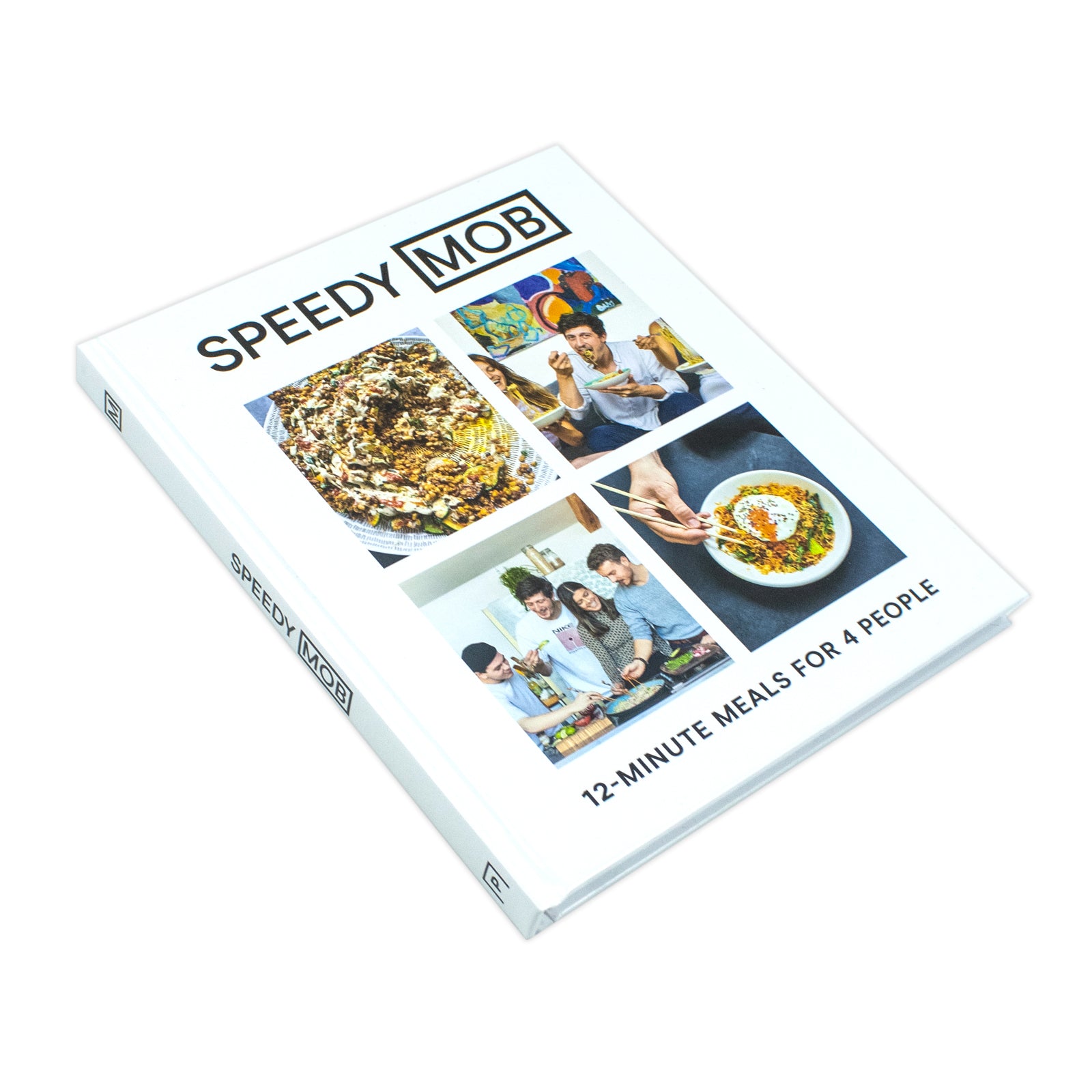 Speedy MOB by Ben Lebus hardback book cover - 12-minute meal cookbook
