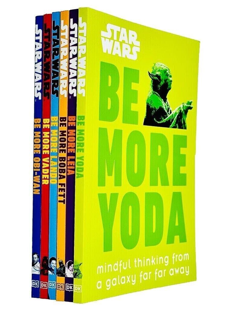 Star Wars Be More Series 6 Books Collection Set paperback cover by Christian Blauvelt, Joseph Jay Franco & Kelly Knox