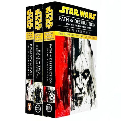 Star Wars Darth Bane Trilogy 3 Books Collection Set by Drew Karpyshyn - Paperback Sith saga cover