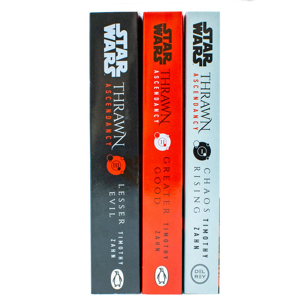 Star Wars Thrawn Ascendancy Trilogy Paperback Set - Chaos Rising Greater Good Lesser Evil by Timothy Zahn
